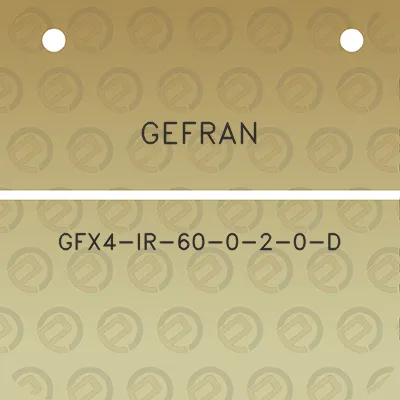 gefran-gfx4-ir-60-0-2-0-d