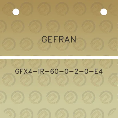 gefran-gfx4-ir-60-0-2-0-e4