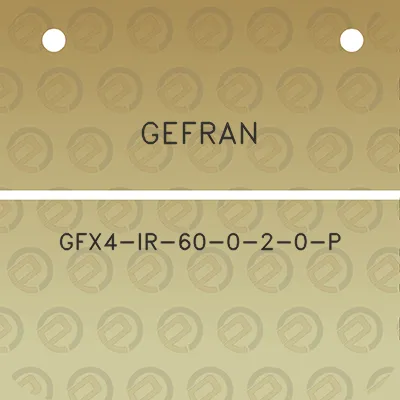 gefran-gfx4-ir-60-0-2-0-p