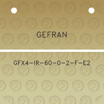 gefran-gfx4-ir-60-0-2-f-e2