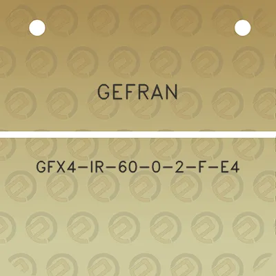 gefran-gfx4-ir-60-0-2-f-e4