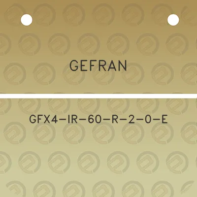 gefran-gfx4-ir-60-r-2-0-e