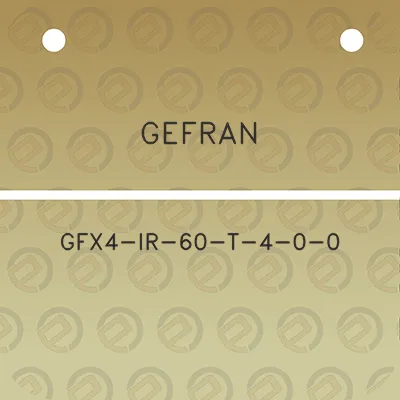 gefran-gfx4-ir-60-t-4-0-0