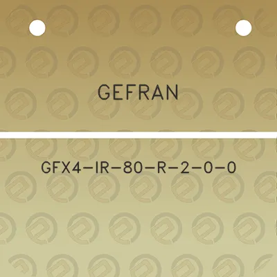 gefran-gfx4-ir-80-r-2-0-0