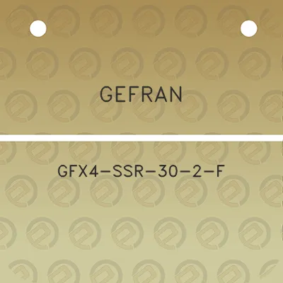 gefran-gfx4-ssr-30-2-f