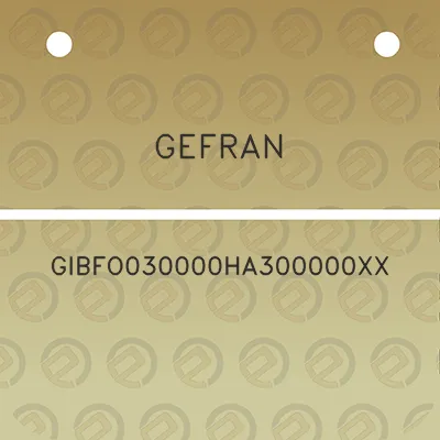 gefran-gibfo030000ha300000xx