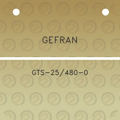 gefran-gts-25480-0