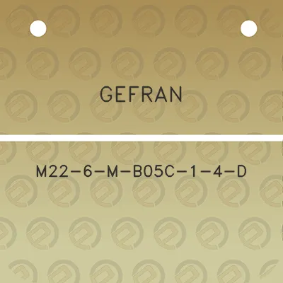 gefran-m22-6-m-b05c-1-4-d