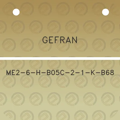 gefran-me2-6-h-b05c-2-1-k-b68