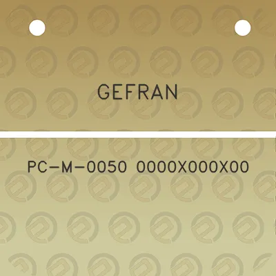 gefran-pc-m-0050-0000x000x00