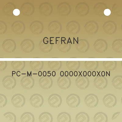 gefran-pc-m-0050-0000x000x0n