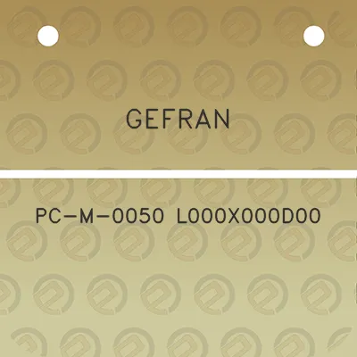 gefran-pc-m-0050-l000x000d00