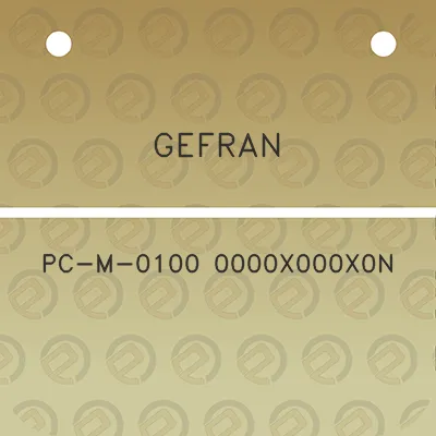 gefran-pc-m-0100-0000x000x0n