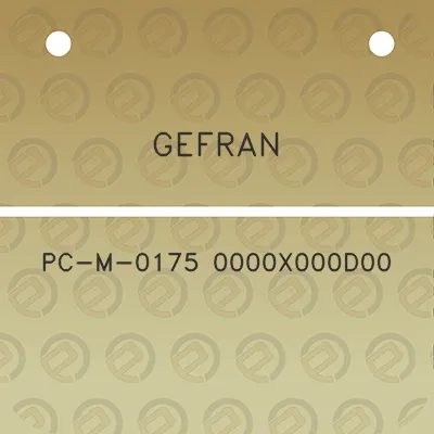 gefran-pc-m-0175-0000x000d00