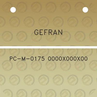 gefran-pc-m-0175-0000x000x00