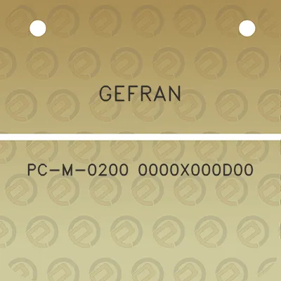 gefran-pc-m-0200-0000x000d00