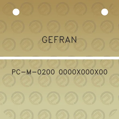 gefran-pc-m-0200-0000x000x00