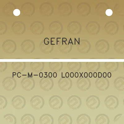 gefran-pc-m-0300-l000x000d00