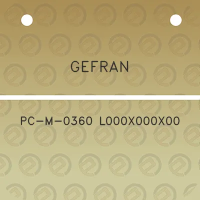 gefran-pc-m-0360-l000x000x00