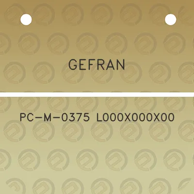 gefran-pc-m-0375-l000x000x00