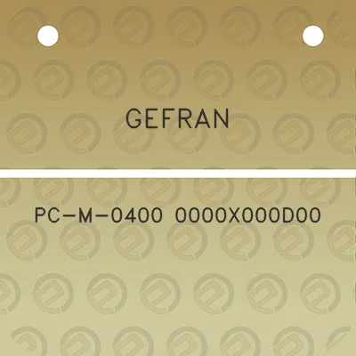 gefran-pc-m-0400-0000x000d00