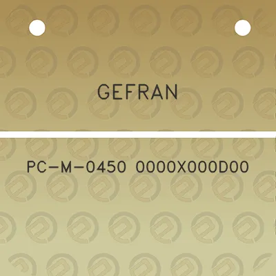 gefran-pc-m-0450-0000x000d00