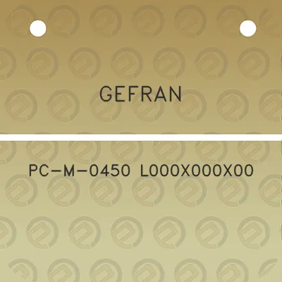 gefran-pc-m-0450-l000x000x00