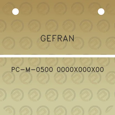 gefran-pc-m-0500-0000x000x00