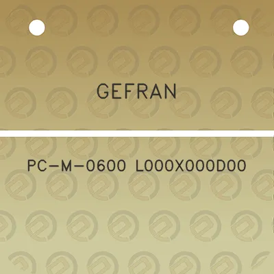 gefran-pc-m-0600-l000x000d00