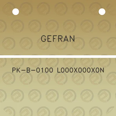 gefran-pk-b-0100-l000x000x0n