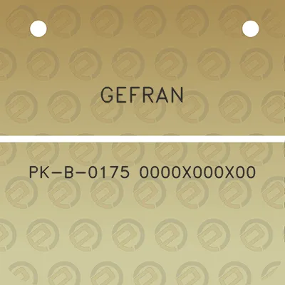 gefran-pk-b-0175-0000x000x00