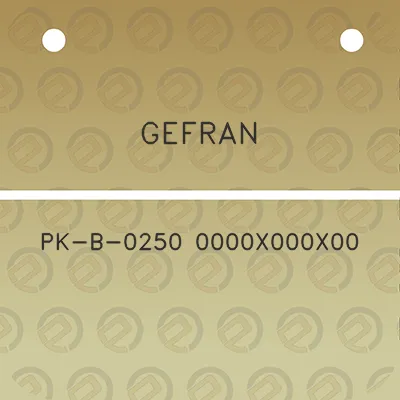 gefran-pk-b-0250-0000x000x00