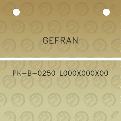 gefran-pk-b-0250-l000x000x00