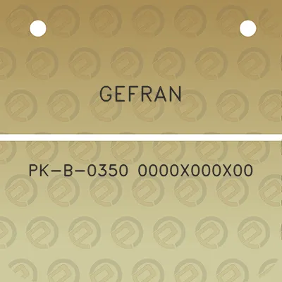 gefran-pk-b-0350-0000x000x00