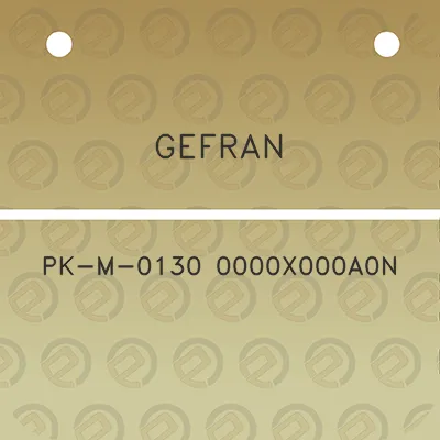 gefran-pk-m-0130-0000x000a0n