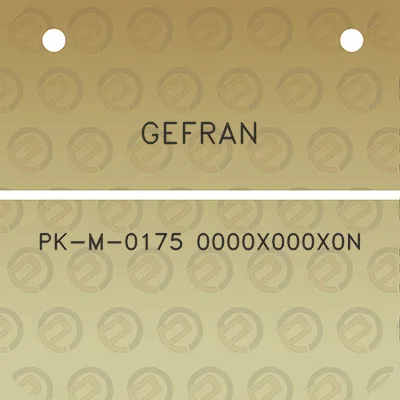 gefran-pk-m-0175-0000x000x0n