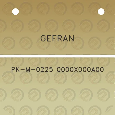 gefran-pk-m-0225-0000x000a00