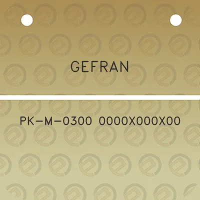 gefran-pk-m-0300-0000x000x00