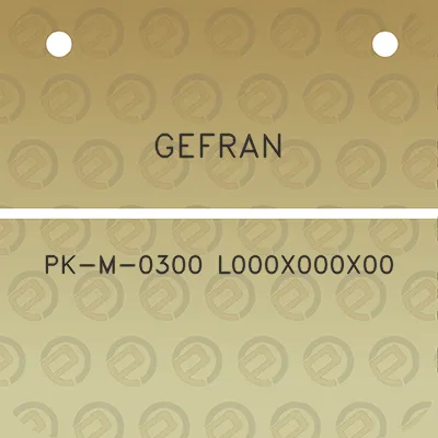 gefran-pk-m-0300-l000x000x00