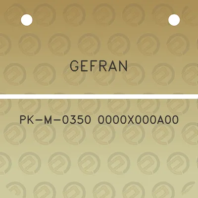 gefran-pk-m-0350-0000x000a00