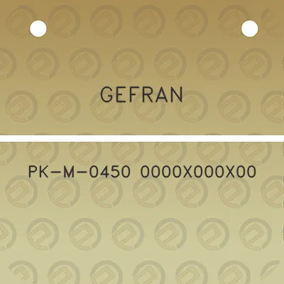 gefran-pk-m-0450-0000x000x00