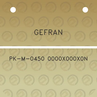 gefran-pk-m-0450-0000x000x0n