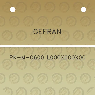 gefran-pk-m-0600-l000x000x00