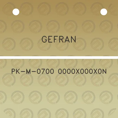 gefran-pk-m-0700-0000x000x0n