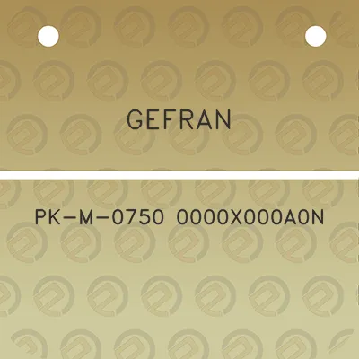 gefran-pk-m-0750-0000x000a0n