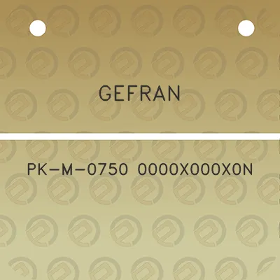 gefran-pk-m-0750-0000x000x0n