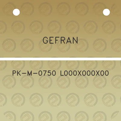 gefran-pk-m-0750-l000x000x00