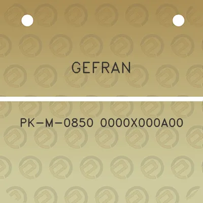 gefran-pk-m-0850-0000x000a00