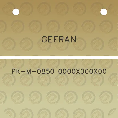 gefran-pk-m-0850-0000x000x00