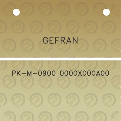 gefran-pk-m-0900-0000x000a00